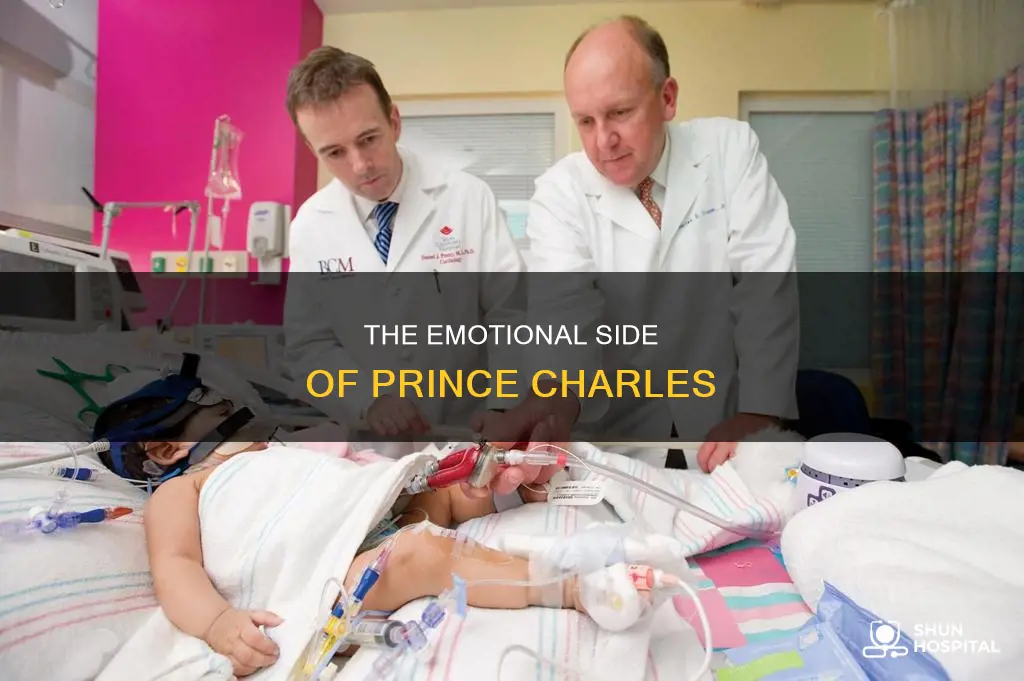 did charles cry at the french hospital