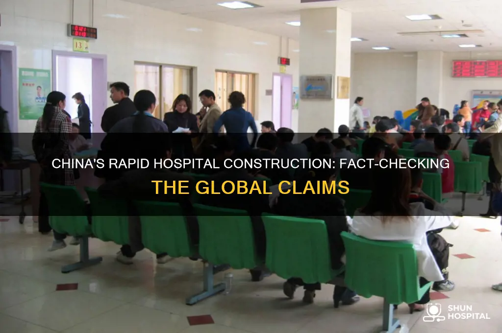 did china build hospitals