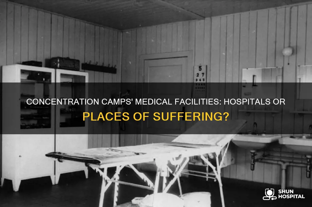 did concentration camps have hospitals
