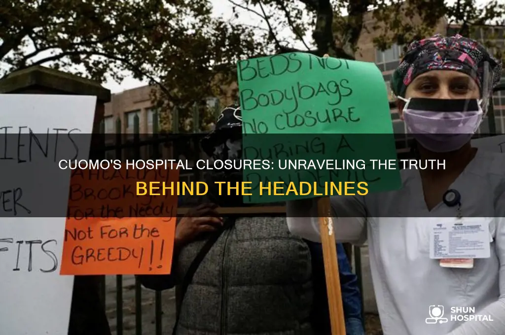 did cuomo close hospitals