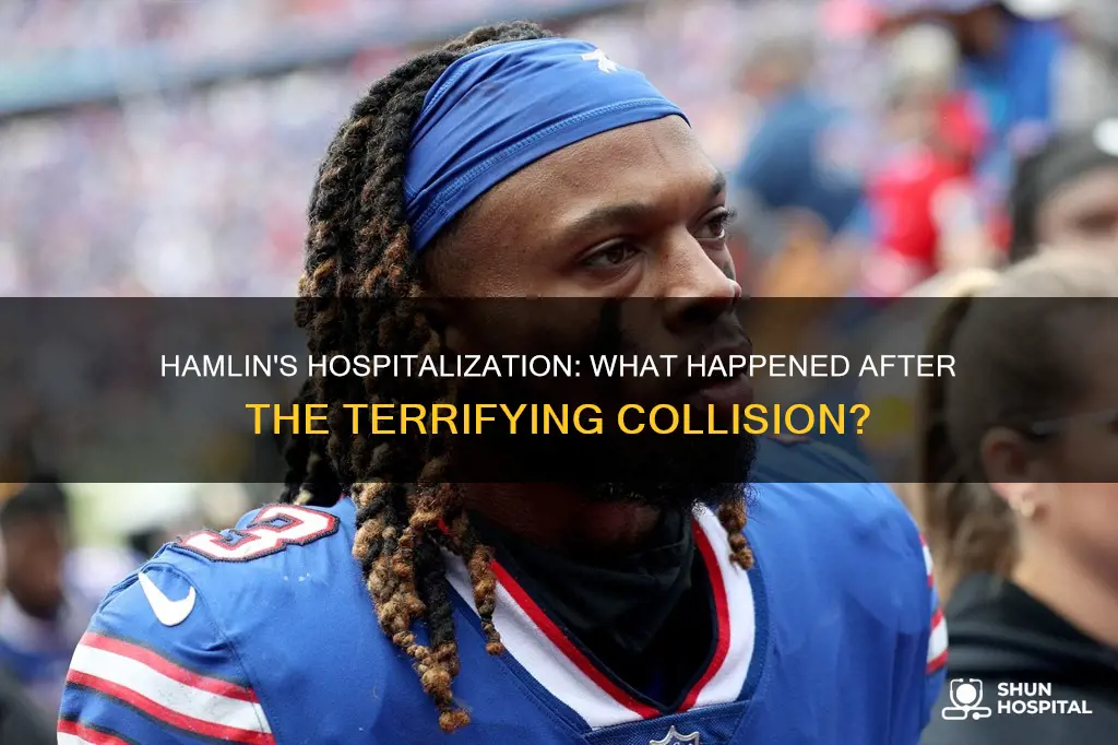 did damar hamlin die in the hospital