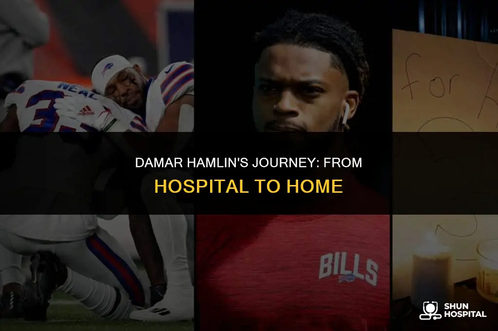 did damar hamlin leave the hospital