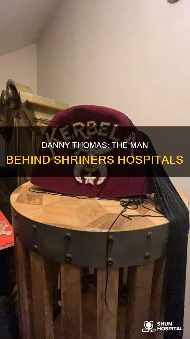 did danny thomas sponsor the shriners hospital