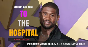Diddy and Usher's Fight: Hospital Visit