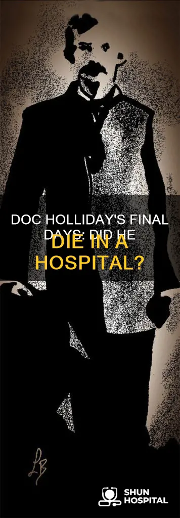 did doc holliday die in a hospital