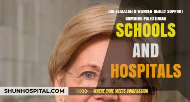 Elizabeth Warren's Stance on Bombing Palestinian Schools and Hospitals