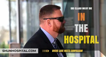 Elijah McCoy's Final Days: A Hospital Stay