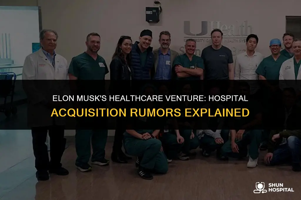 did elon musk buy a hospital