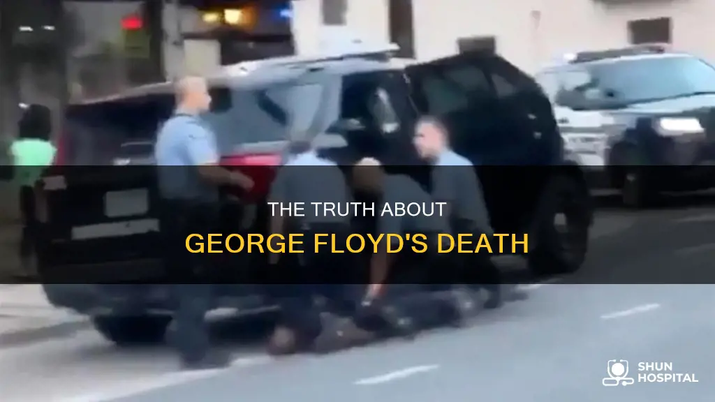 did george floyd died in the hospital