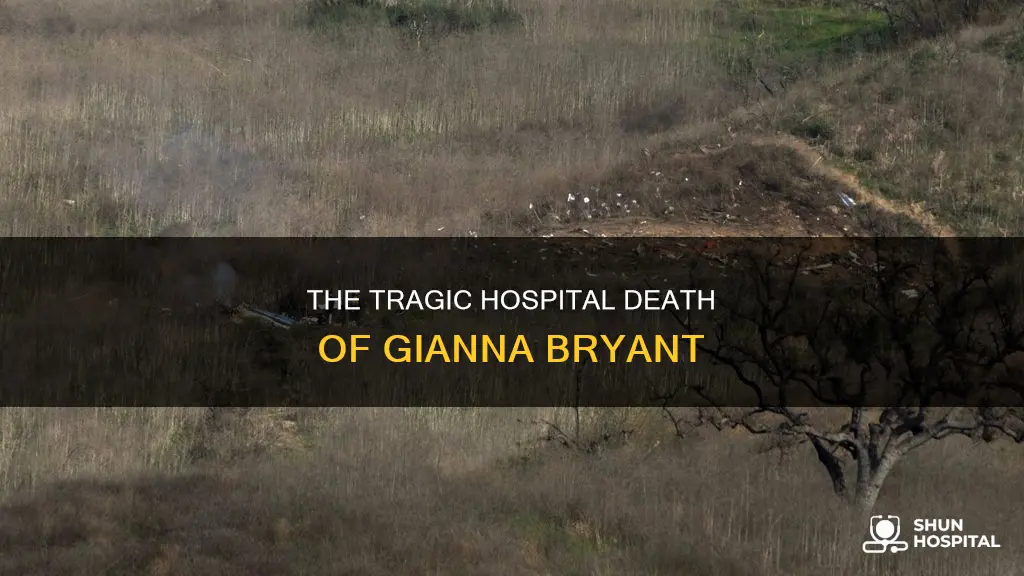 did gianna bryant die at the hospital