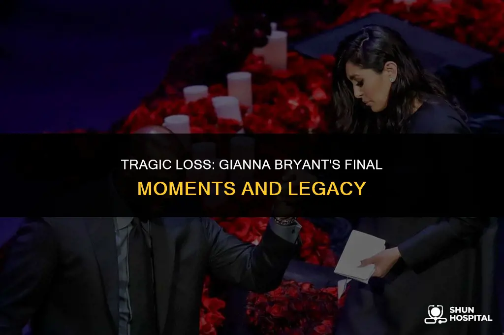 did gianna bryant die in hospital