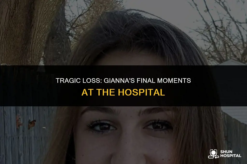 did gianna die at the hospital