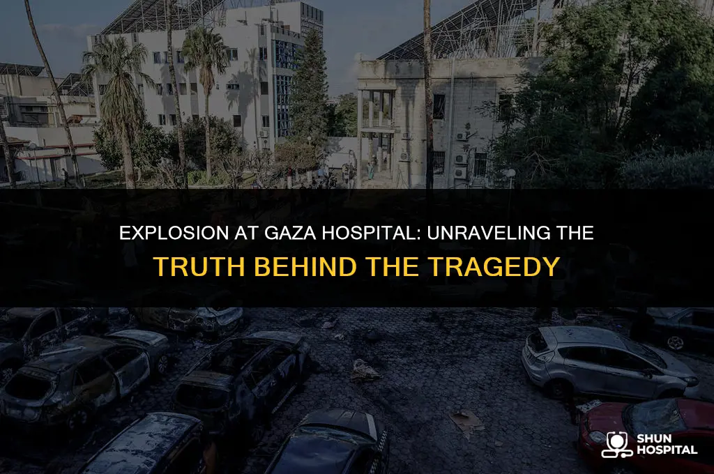 did hamas blow up gaza hospital