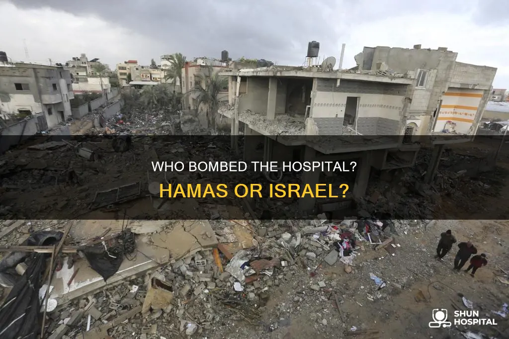 did hamas bomb the hospital or israel