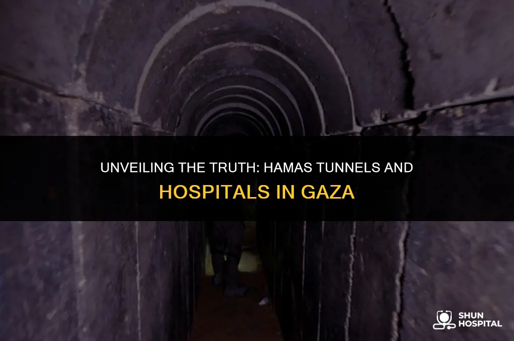 did hamas build tunnels under hospitals