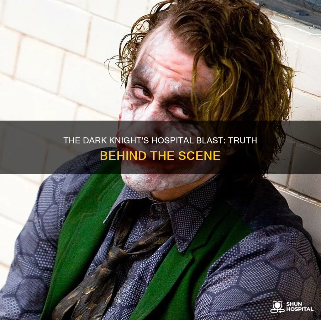 did heath ledger blow up a hospital