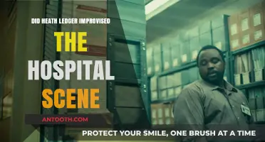 Heath Ledger's Iconic Hospital Scene: Improvised Genius?