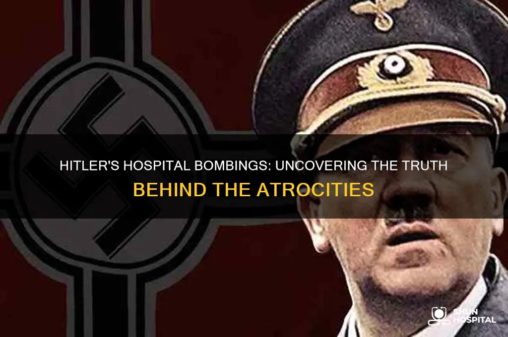 did hitler bomb hospitals