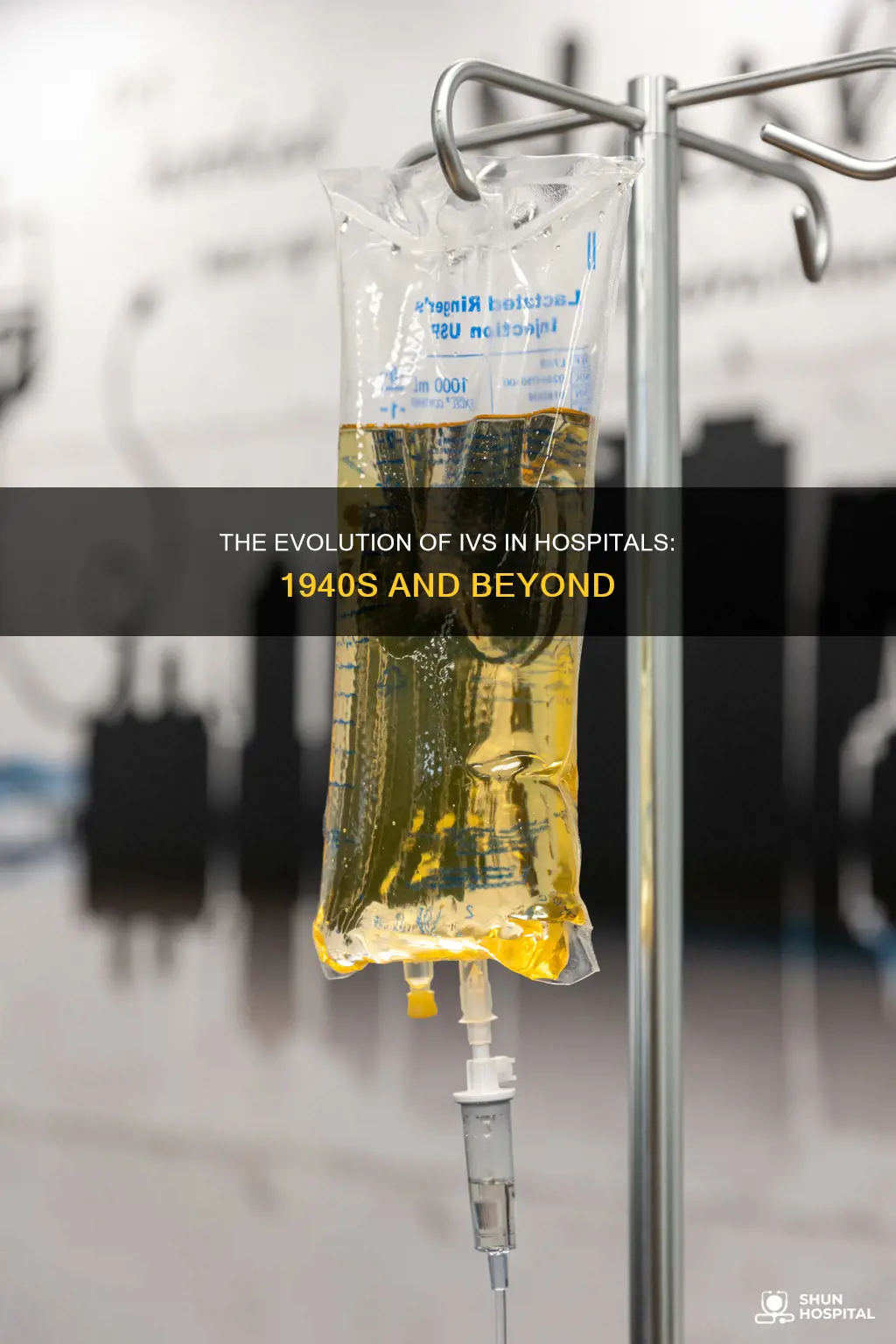 did hospitals have ivs in the 1940s