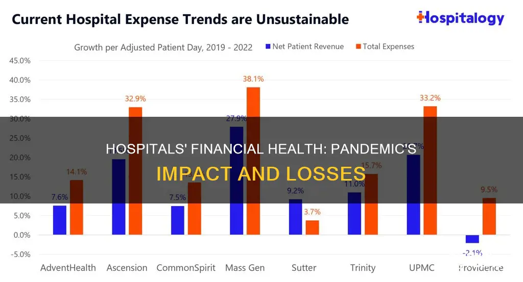 did hospitals lose money during the pandemic