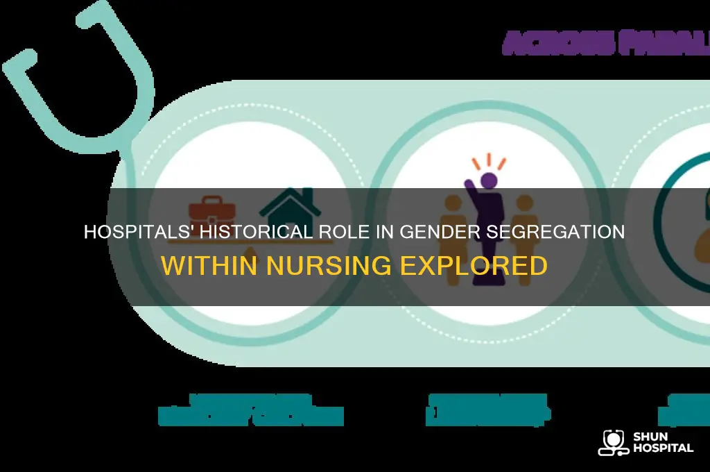 did hospitals play a role in gender segregation in nursing