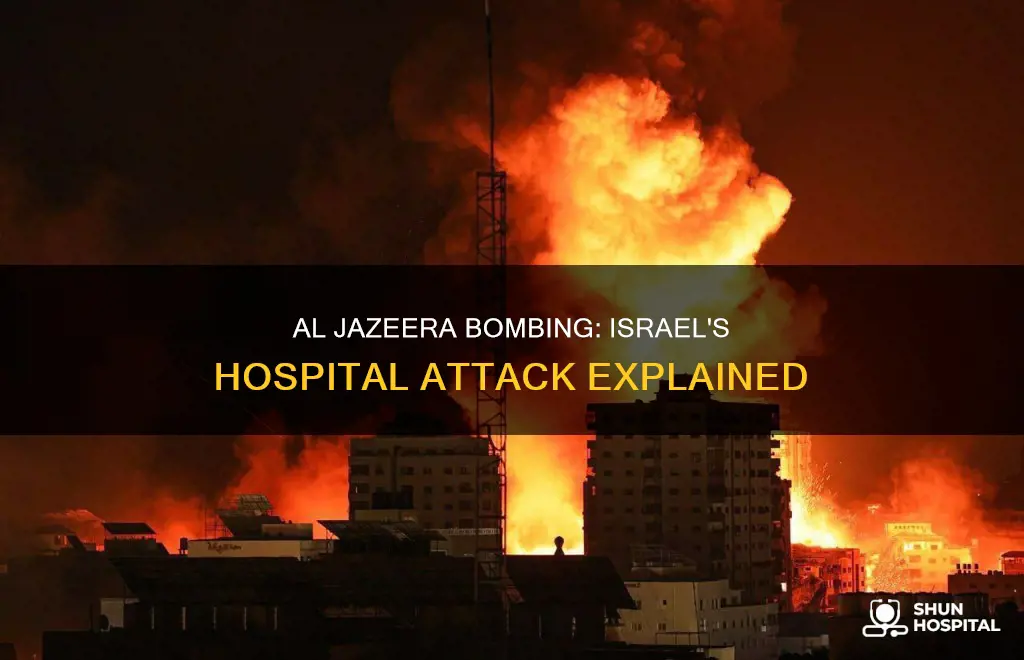 did israel bomb a hospital al jazeera