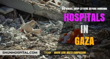 Israel's Gaza Hospital Bombings: Warning Letters Dropped Before Strikes?