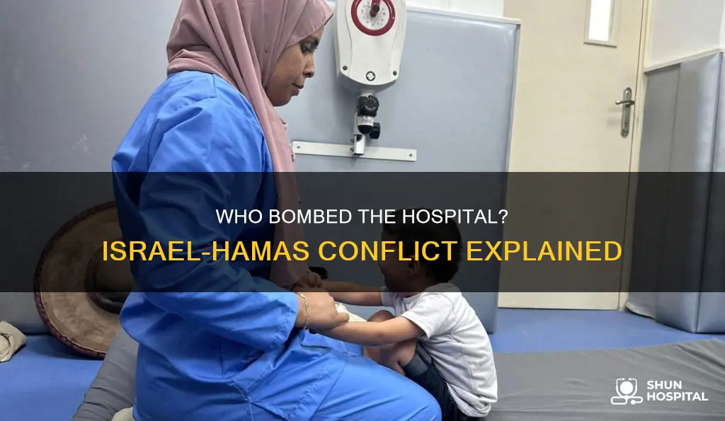 did israel or hamas hit the hospital