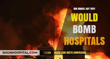 Israel's Threat: Bombing Hospitals?