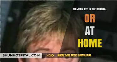 John Dye's Passing: Hospital or Home? Unraveling the Mystery