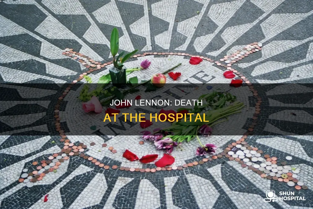 did john lennon die in the hospital