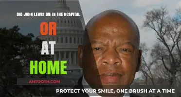 Where Did John Lewis Pass Away: Hospital or Home?