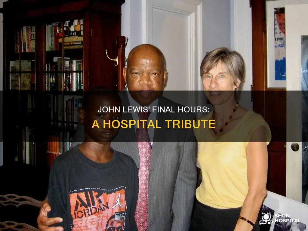 did john lewis die in the hospital