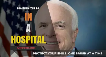 Where Did John McCain Take His Last Breath?