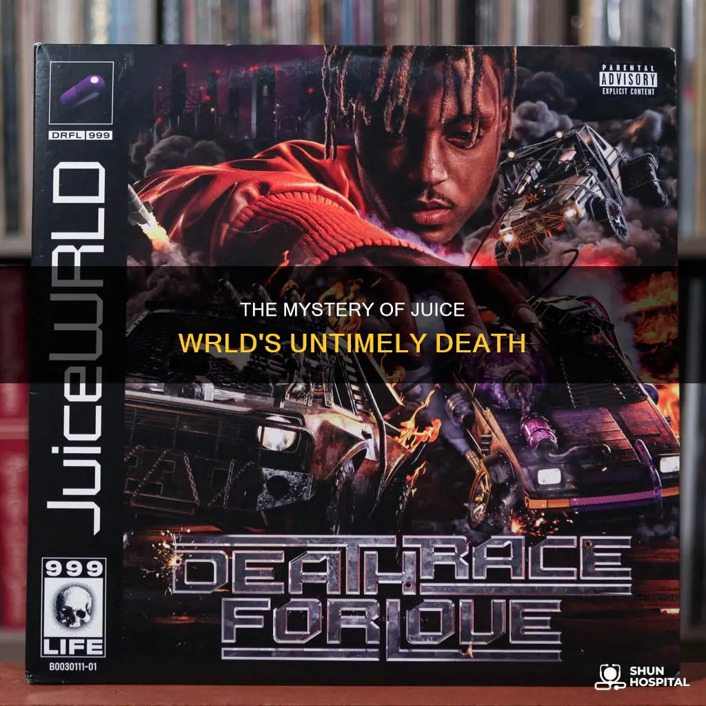 did juice wrld die at the hospital