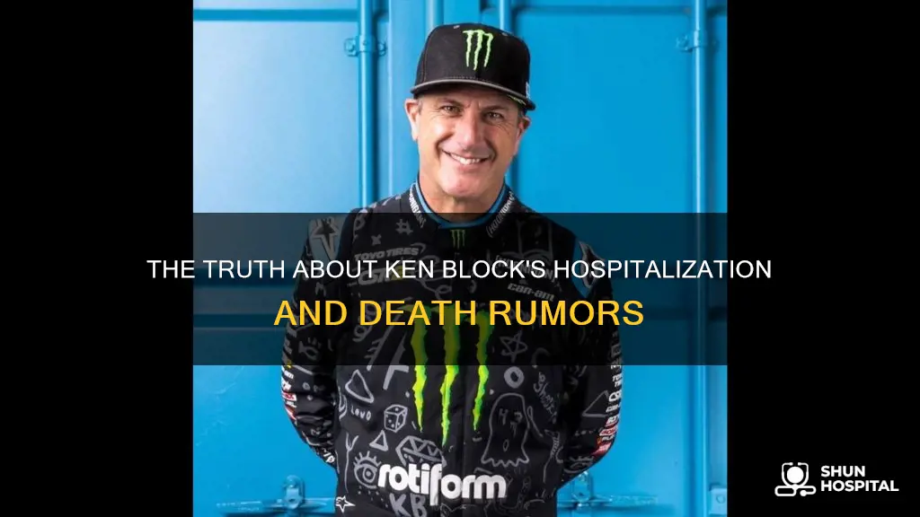 did ken block die in the hospital