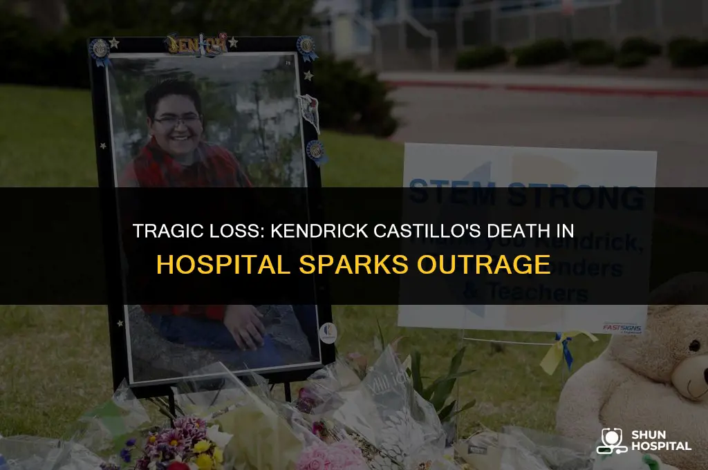 did kendrick castillo die at hospital