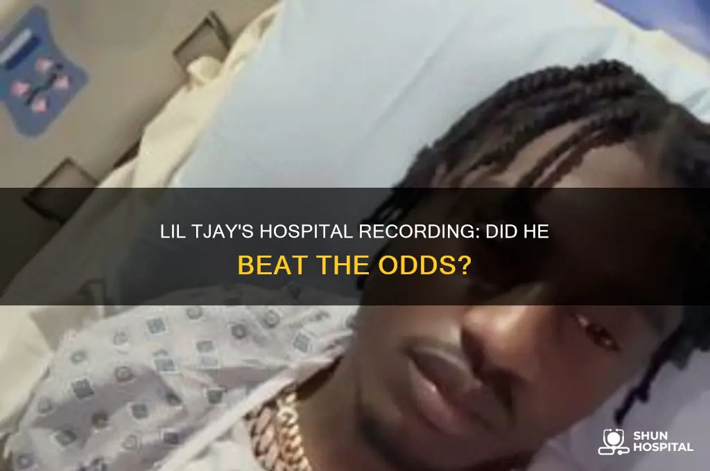 did lil tjay record beat the odds at the hospital