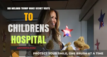 Melania Trump's Secret Visits to Children's Hospitals: Uncovering the Truth