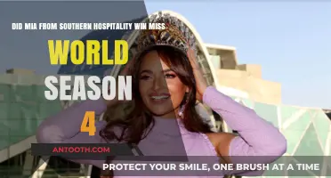 Did Mia from Southern Hospitality Win Miss World Season 4?