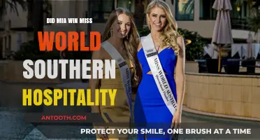 Mia's Miss World Southern Hospitality Triumph