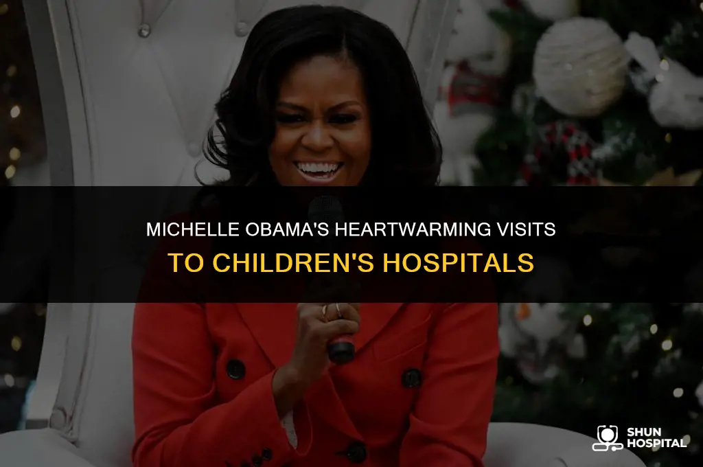 did michelle obama visit childrens hospitals