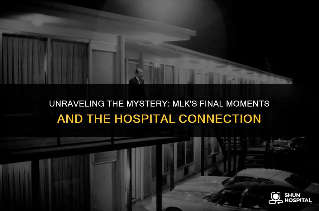 did mlk die at the hospital