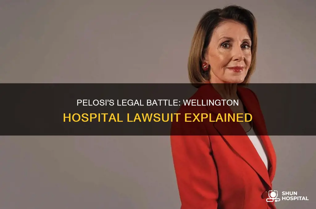 did pelosi sue wellington hospital