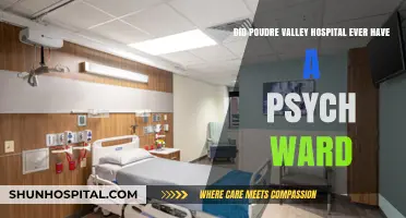 Poudre Valley Hospital's History: Did It Ever House a Psych Ward?