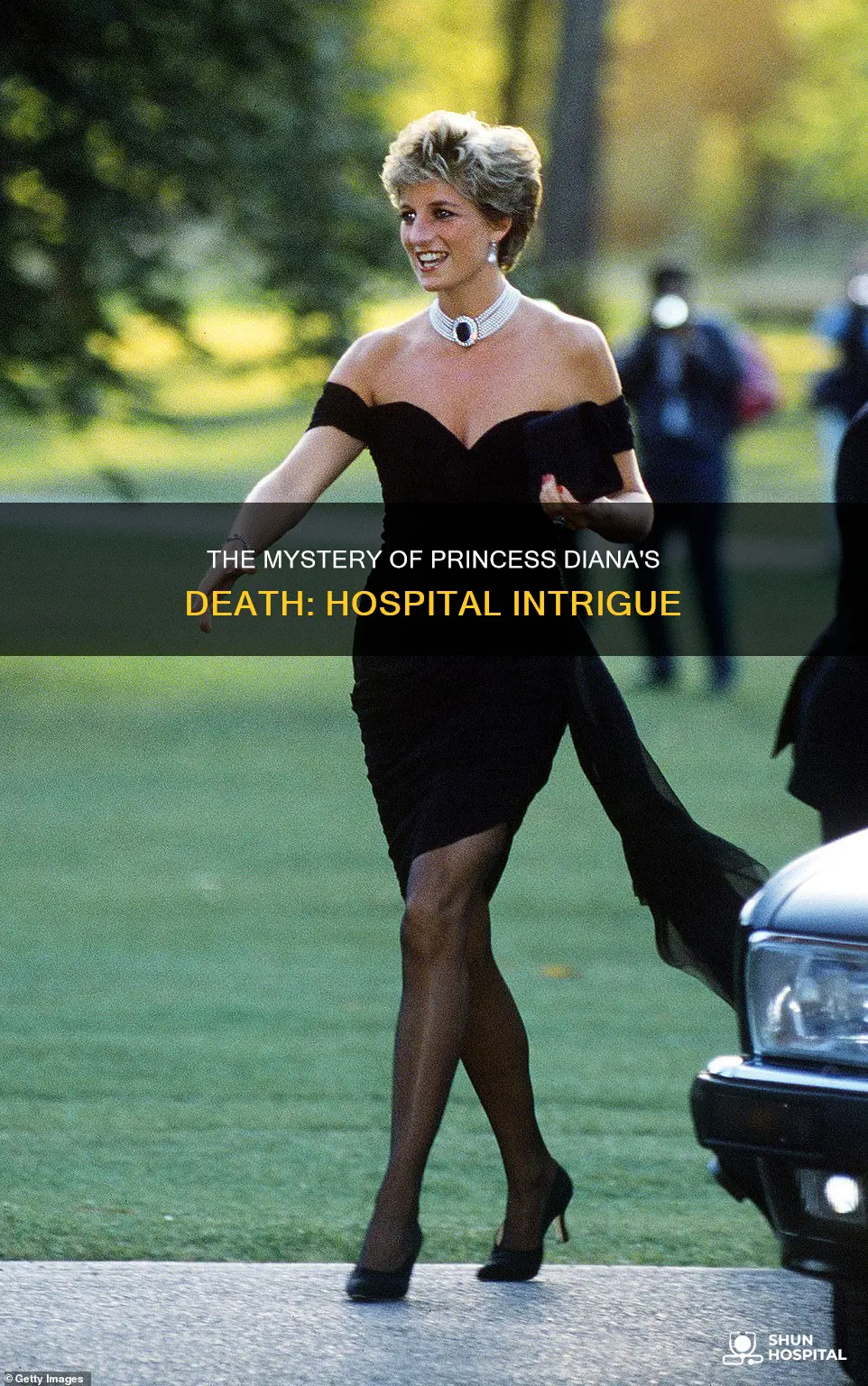 did princess diana die at the hospital