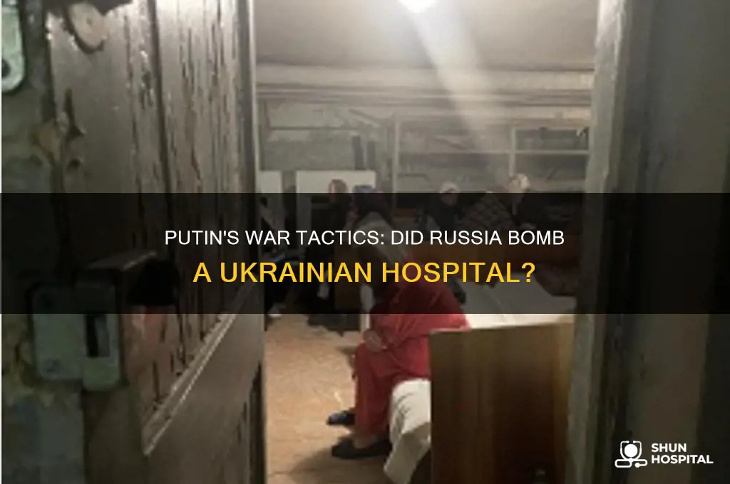 did putin bomb a hospital