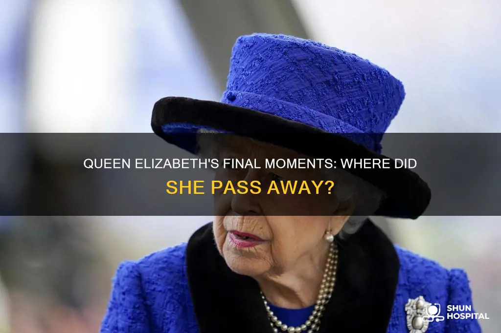 did queen elizabeth die in a hospital