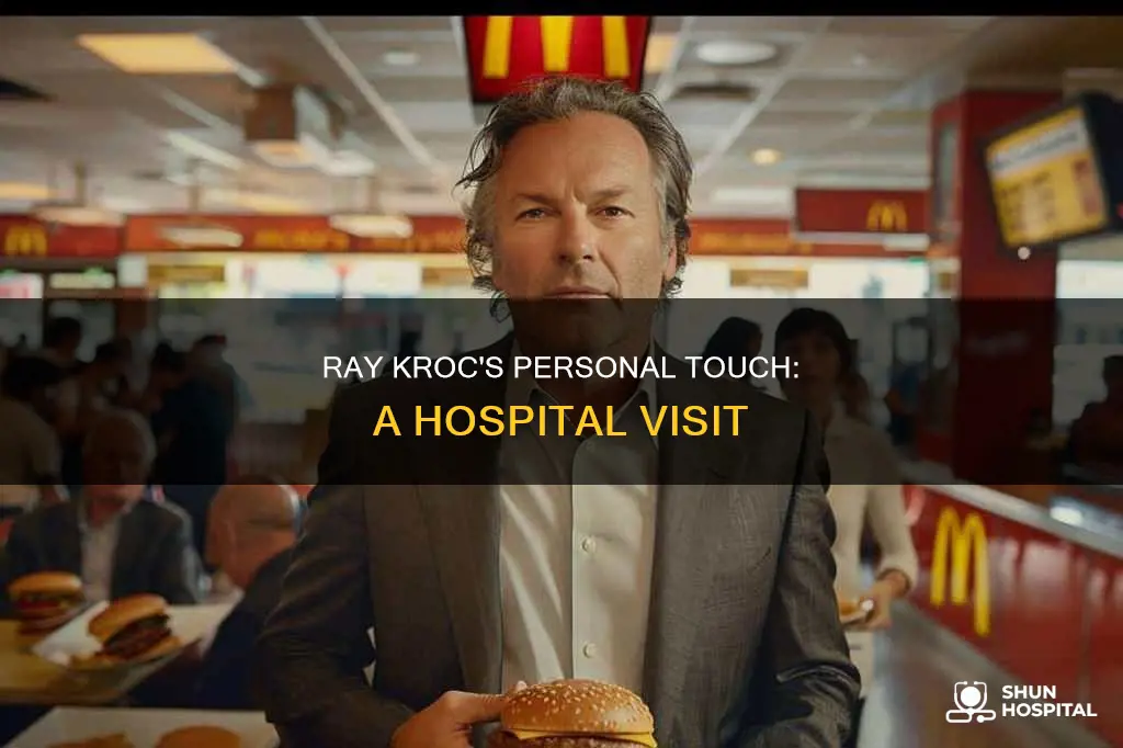 did ray kroc visit borthers in hospital