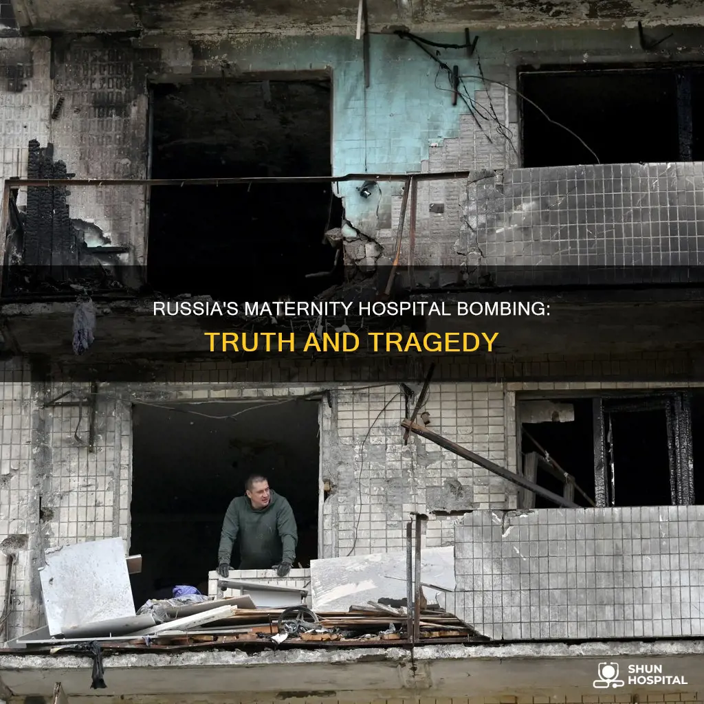 did russia blow up a maternity hospital